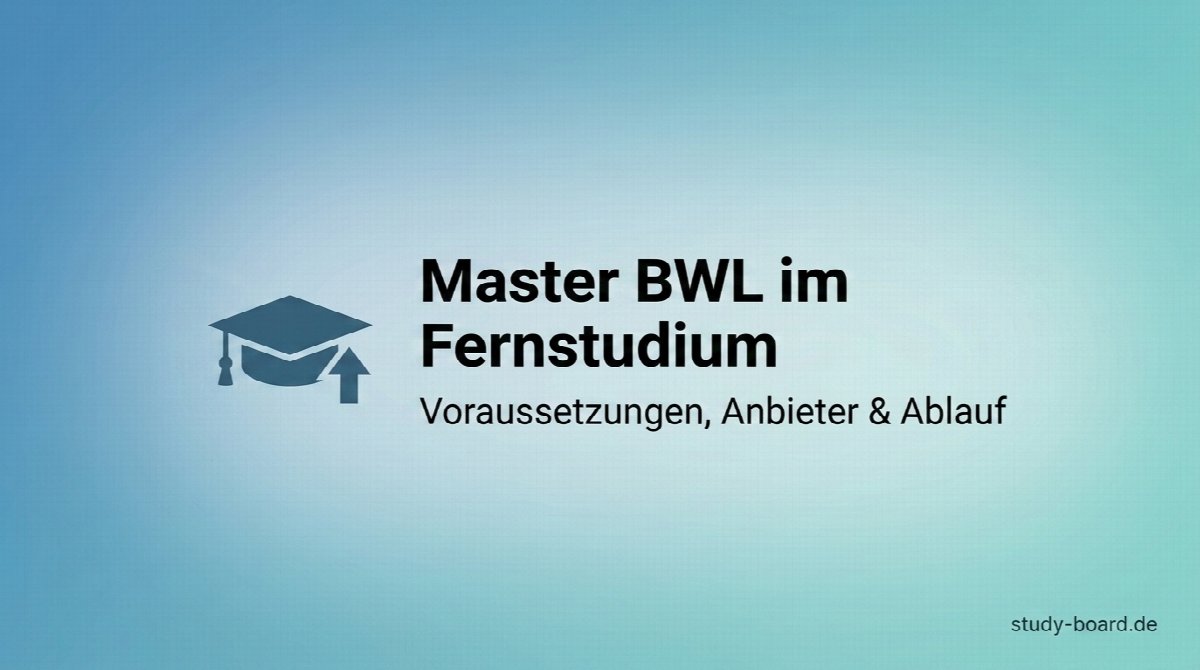 Master BWL im Fernstudium