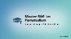 Master BWL im Fernstudium