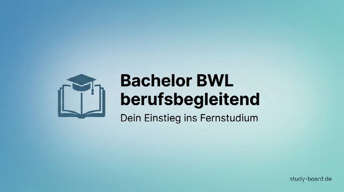 Bachelor BWL berufsbegleitend im Fernstudium