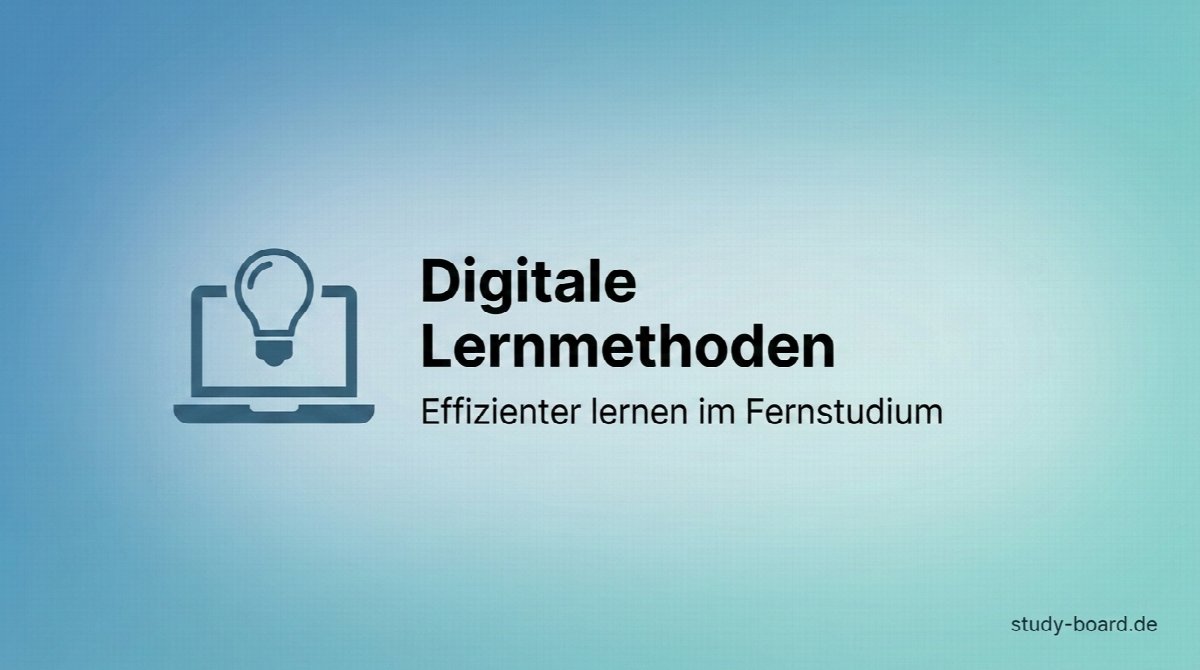 Digitale Lernmethoden im Fernstudium