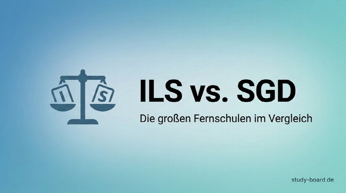 ILS vs. SGD: Fernschulen im Vergleich 2026