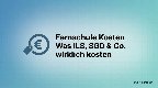 Fernschule Kosten im Vergleich