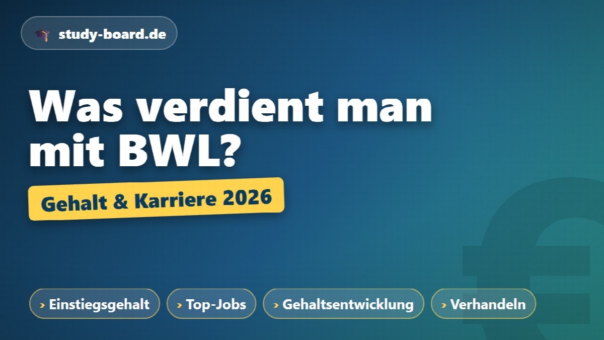 Was verdient man mit BWL – Gehalt und Karriere im Überblick