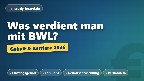Was verdient man mit BWL – Gehalt und Karriere im Überblick